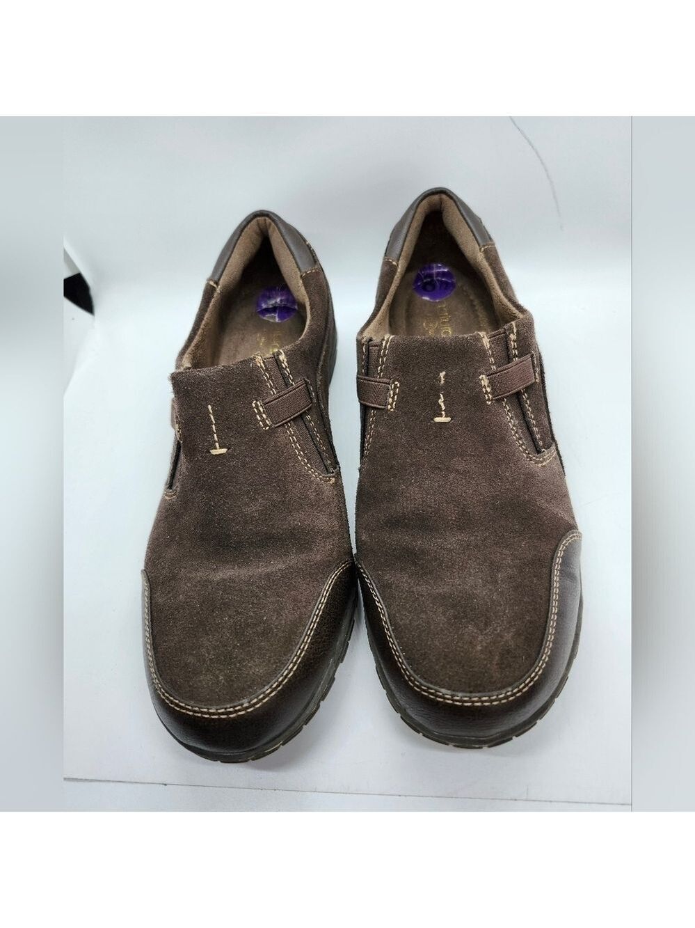Roxanne Natural Soul Brown Slip On Sneakers/loafers Sz 8.5